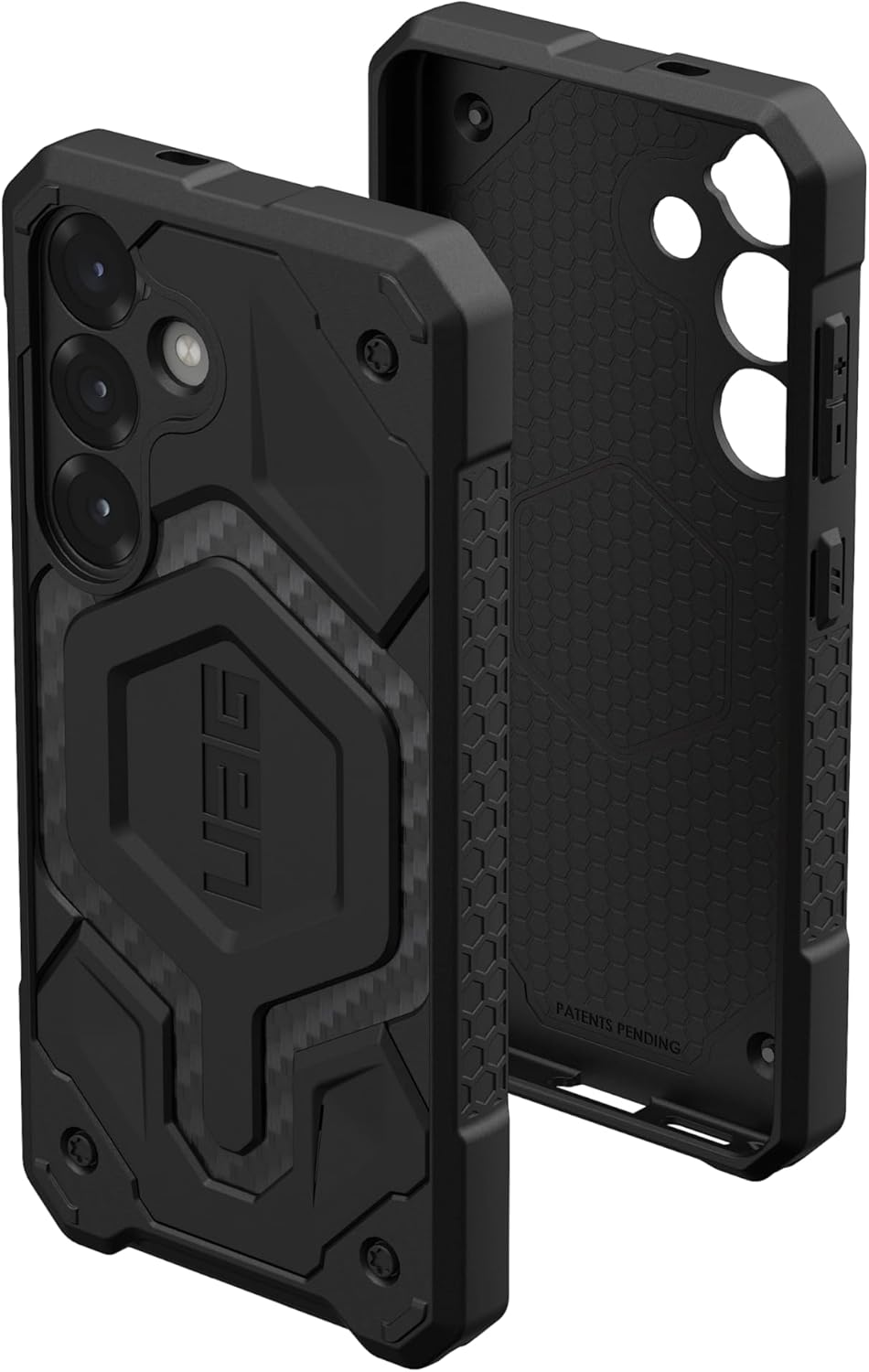 URBAN ARMOR GEAR UAG for Samsung Galaxy S25 Case 6.2" Monarch Pro - Compatible with Magnetic Charging Premium Rugged Military Drop Tested Protective Cover, Carbon Fiber