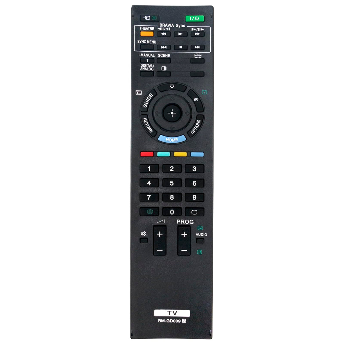 New RM-GD009 Replaced Remote fit for Sony Bravia TV KDL-46EX500 KDL-40EX500 KDL-32EX400 KDL-40EX400 KDL-32EX500 RM-CD008 RM-JD01