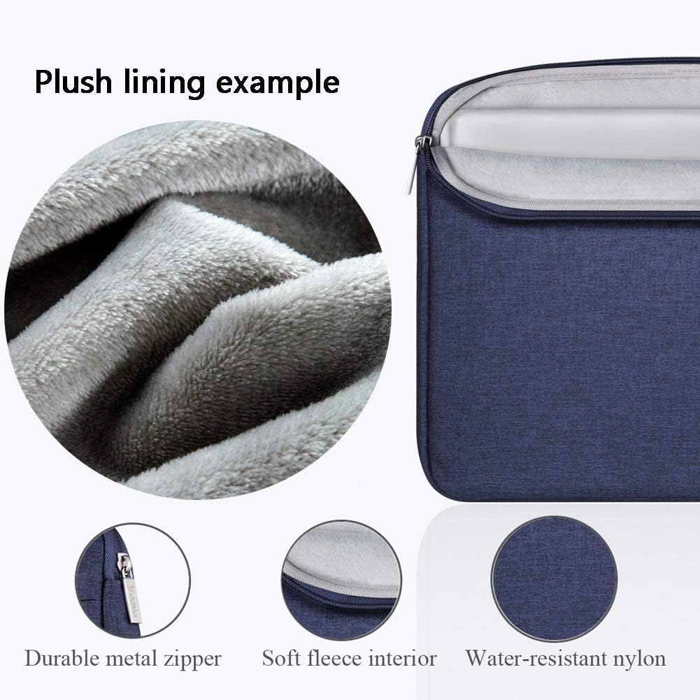 Voova Laptop Sleeve Carrying Case 14 15 Inch Compatible with MacBook Air 15 M2/M3/M4 2022-2025, MacBook Pro 15, Hp Chromebook 14, Waterproof Slim Computer Cover Bag,Blue