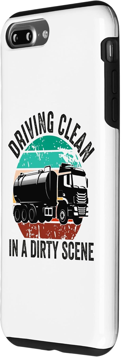 Septic Tank Pump Servicer Case for iPhone 7 Plus/8 Plus Sewer System Installer Technician