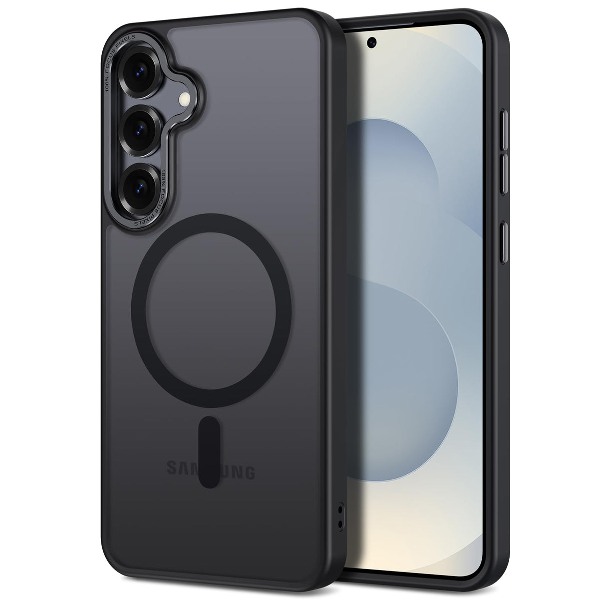 Hython For Samsung Galaxy S25 Plus Case Magnetic Translucent Matte Phone Cases [Compatible With Magsafe] Thin Slim Fit Shockproo