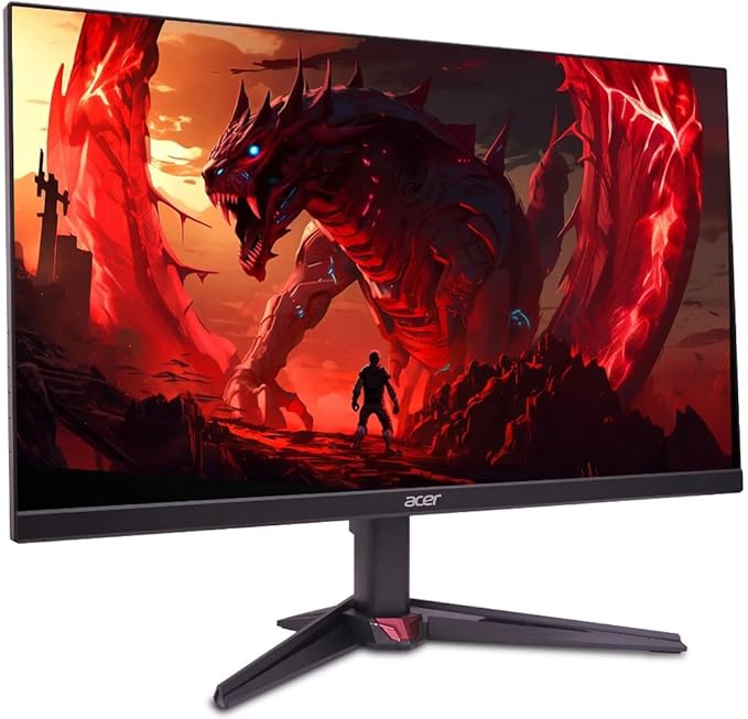Acer Nitro VG270X 27 FHD IPS Monitor with 0.5ms Response Time Flicker Free 200 Hz Refresh Rate VESA Mount 100 mm Displayport HDMI &amp Dockztorm USB Port Expander Black (UM.HV0AA.101)