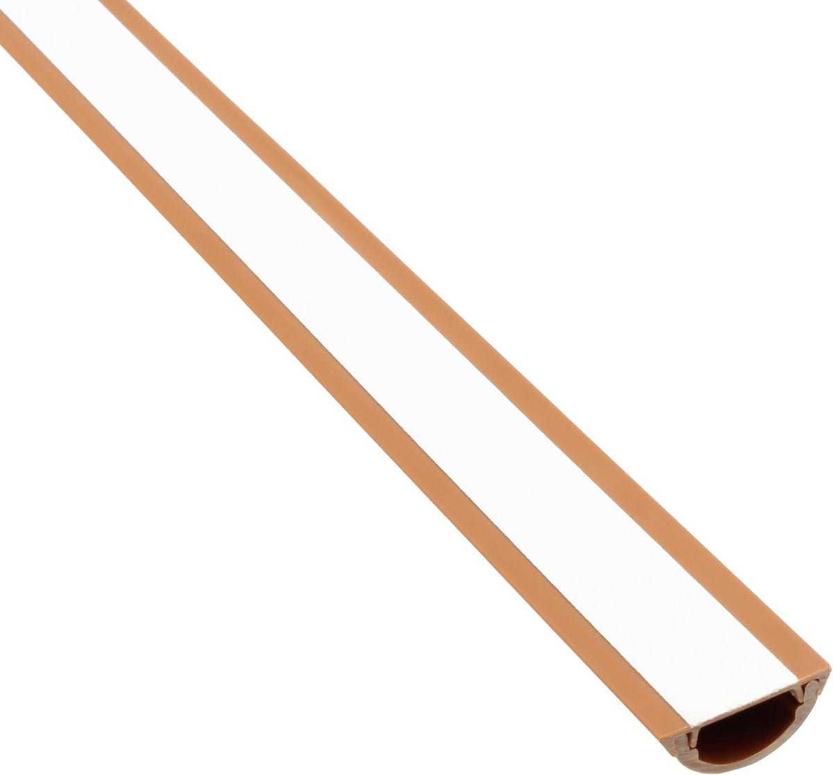Electriduct Cable Shield Floor Cord Cover CSX-1.5 - PVC Wire Protector 58 Inch Wood Grain