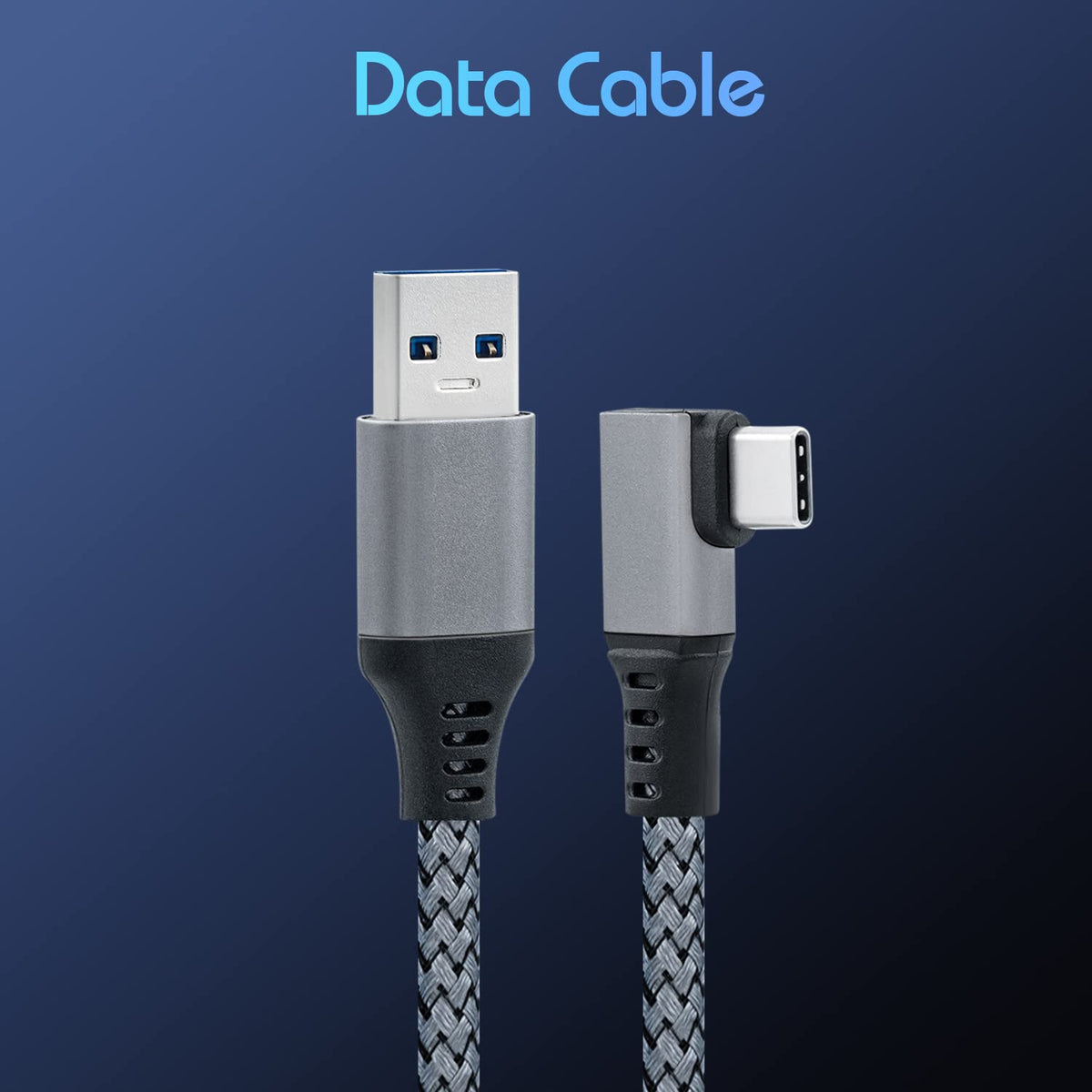 Mcbazel 20Ft (6M) USB 3.0 to Type-C Link Cable for Quest 3/2, PC, VR, NS Switch - 3A Fast Charging & 5Gbps Data
