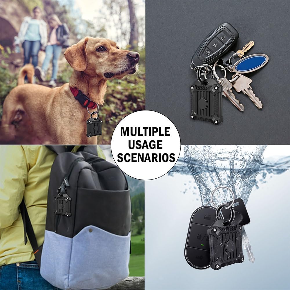 Tile Mate 2022 Tracker Case, Anti-Scratch Waterproof Cover with Keychain for Finder and Item Locator