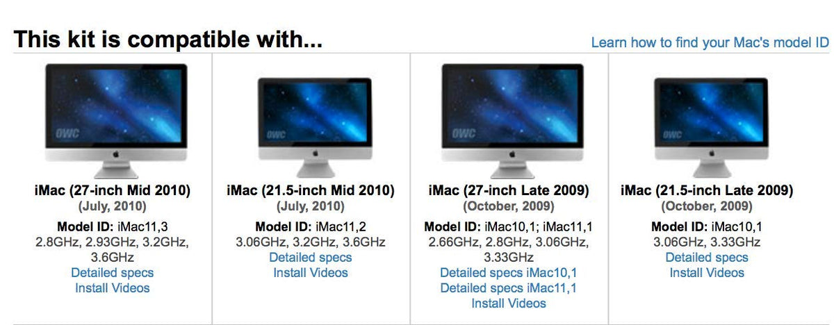 OWC in-Line Digital Thermal Sensor HDD Upgrade Cable and Install Tools for iMac 2009-2010, (OWCDIYIMACHDD09)