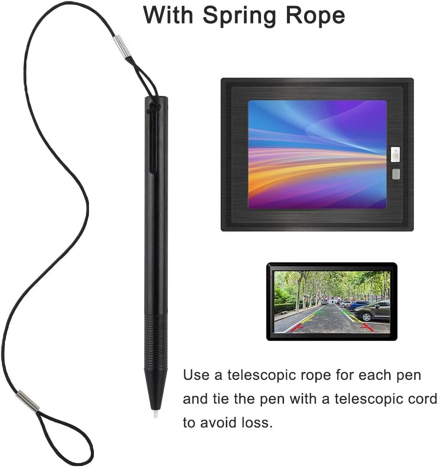 ASHATA Stylus Pen, Touch Screen Painting Pen with Telescopic Rope for POS PDA Navigator