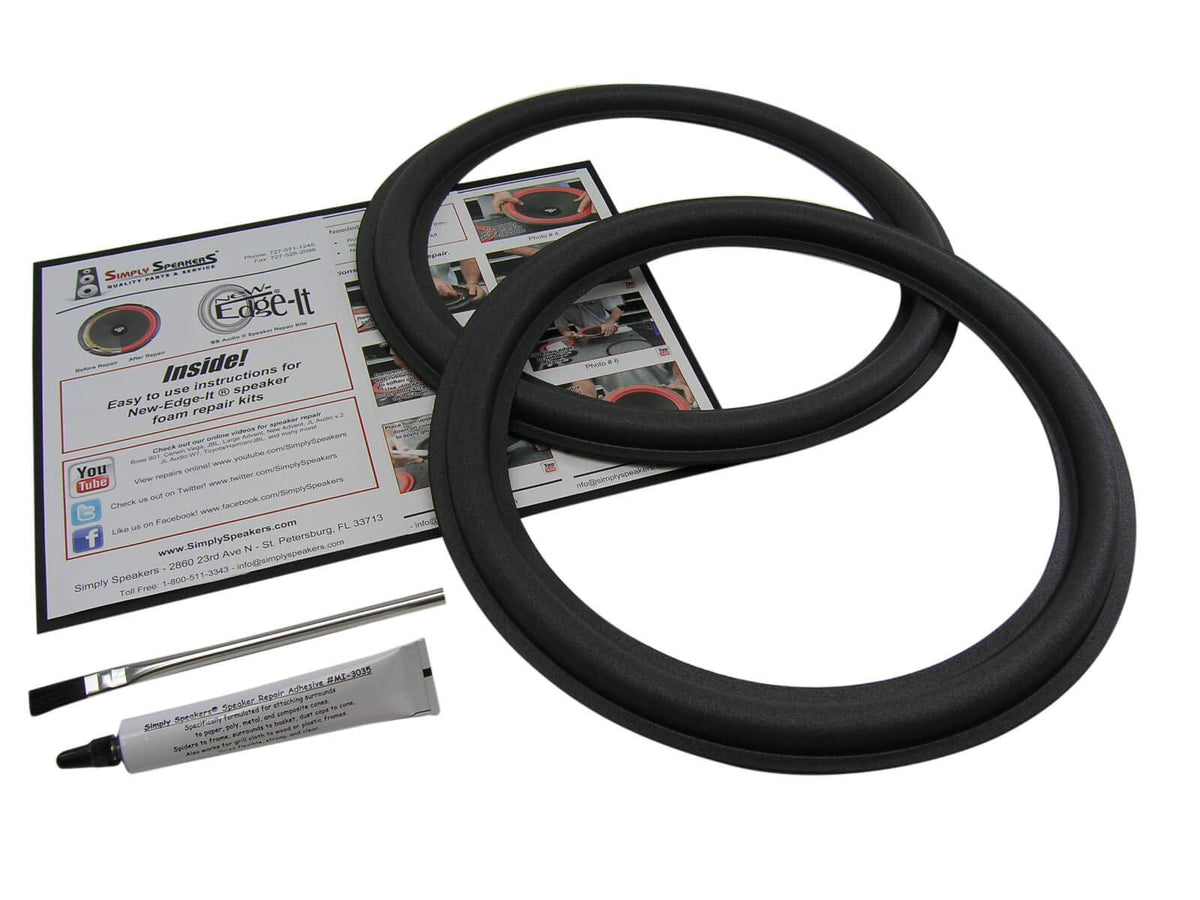 McIntosh 12 Inch Foam Speaker Repair Kit FSK-12MC (Pair)