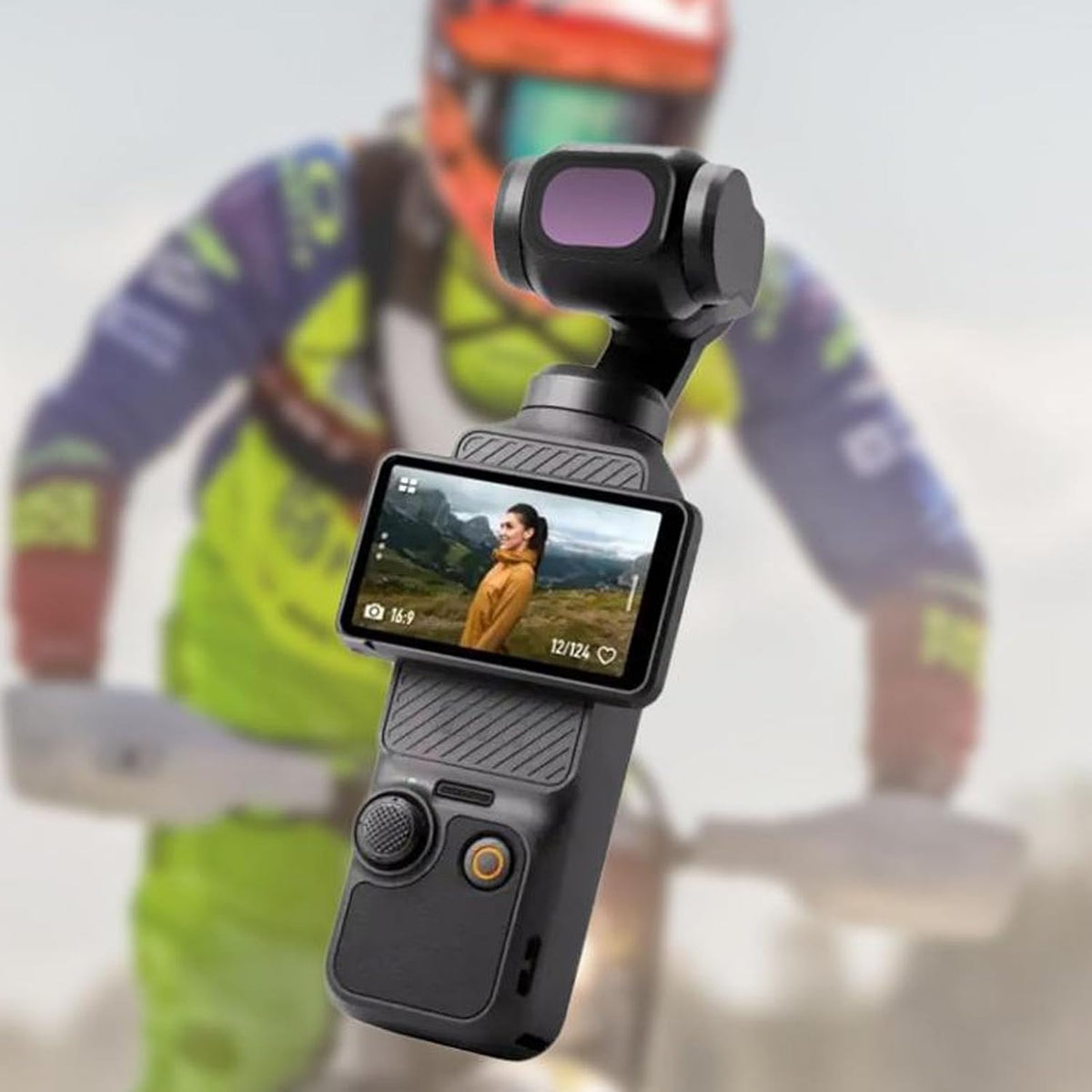 Macro Lens, HD Coating, Lightweight, 10X Magnification for Osmo Pocket3, 2-2.5CM Focusing Distance