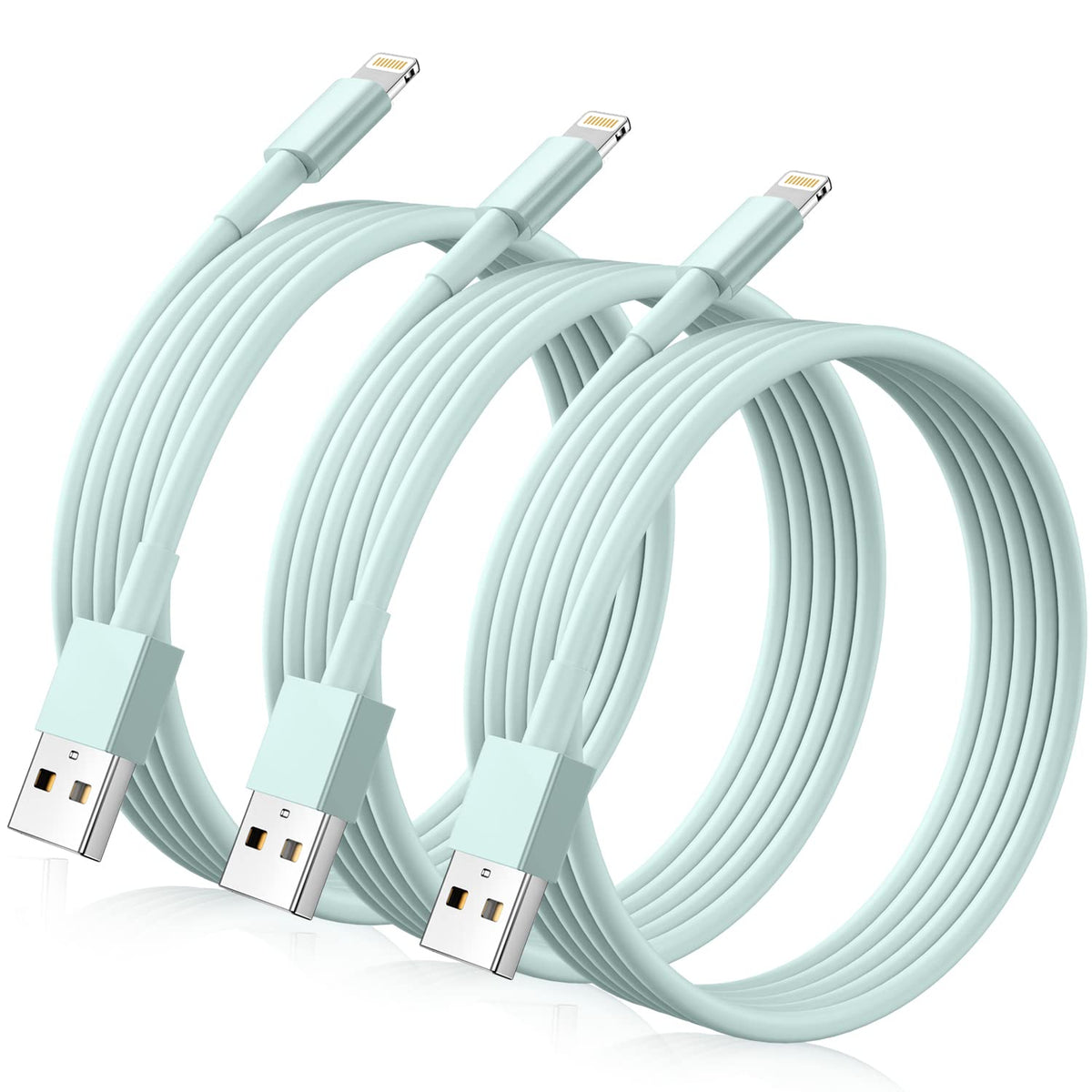 for iPhone Charger Cord Lightning Cables, Original 2023 Upgraded [3Pack 6ft] MFi Certified USB A Charging Cable
