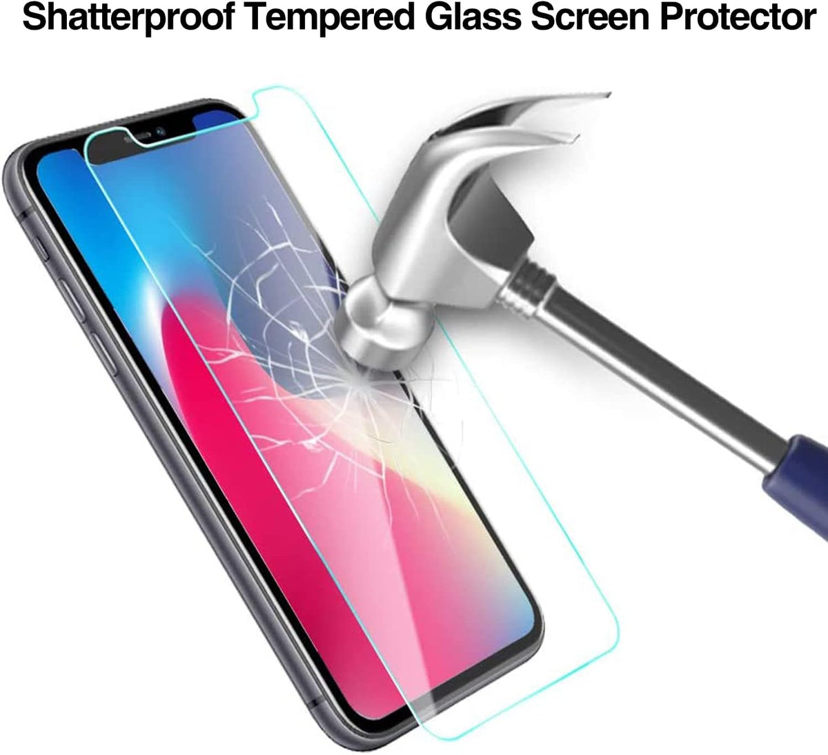 Deara Glass Screen Protector for iPhone 11 Pro Max/Xs Max [6.5 Inch] 2 Pack, Case Friendly Tempered Glass Film
