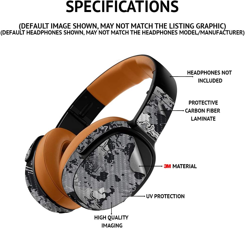 MightySkins Carbon Fiber Skin - Red Hexa Camo for Skullcandy Crusher Evo Wireless | Durable, Protective