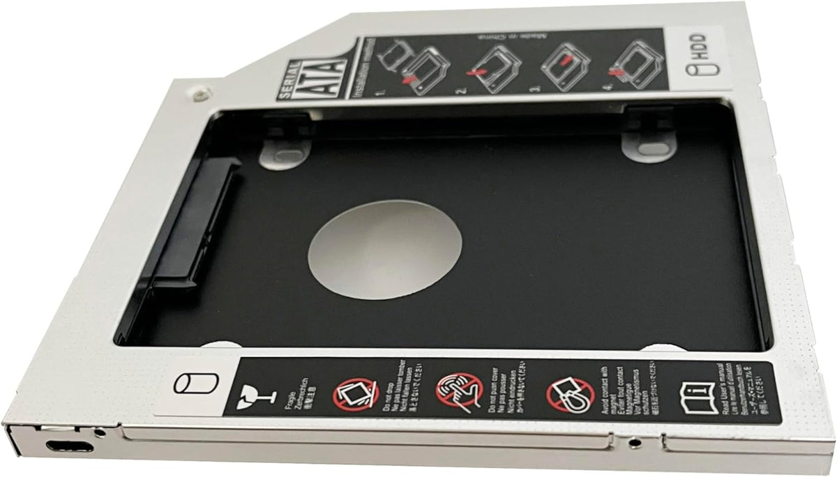 2nd Hard Drive HDD SSD Optical Bay Caddy Frame Tray for ASUS Models by DY-tech