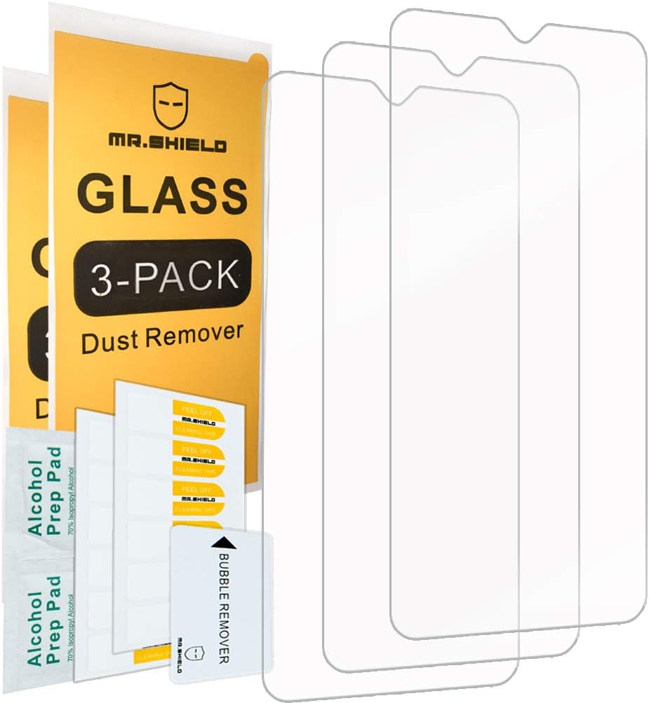 Mr.Shield [3-PACK] Tempered Glass Screen Protector for OnePlus 7 / OnePlus Seven, Japan Glass with 9H Hardness