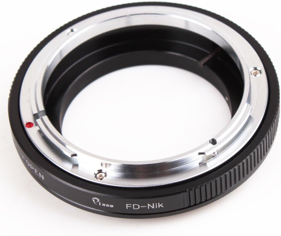 Lens Adapter for Macro Canon FD Mount Lens to Nikon (D) SLR Cameras, Compatible with D5600 D5 D3400 D500