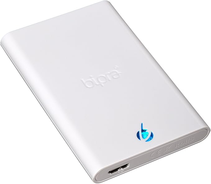 S3 2.5 inch USB 3.0 FAT32 Portable External Hard Drive - White (200GB)