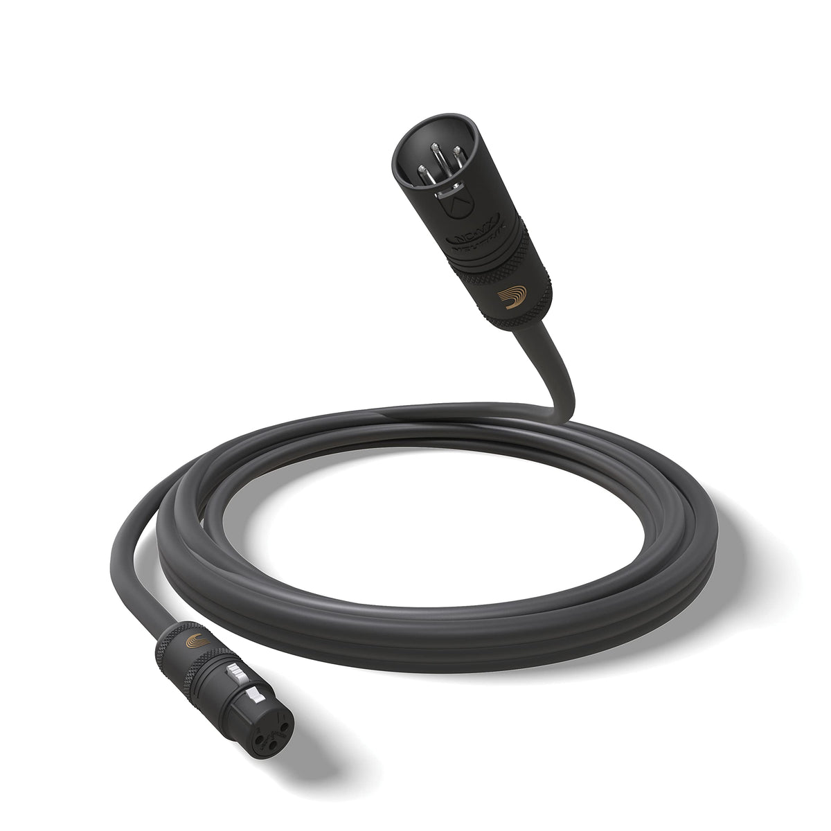 D'Addario Accessories Microphone Cable - XLR Cable - Copper Braid Shield - Optimal Signal Transfer - American Stage - 25 Feet/7.62 Meters - 1 Pack