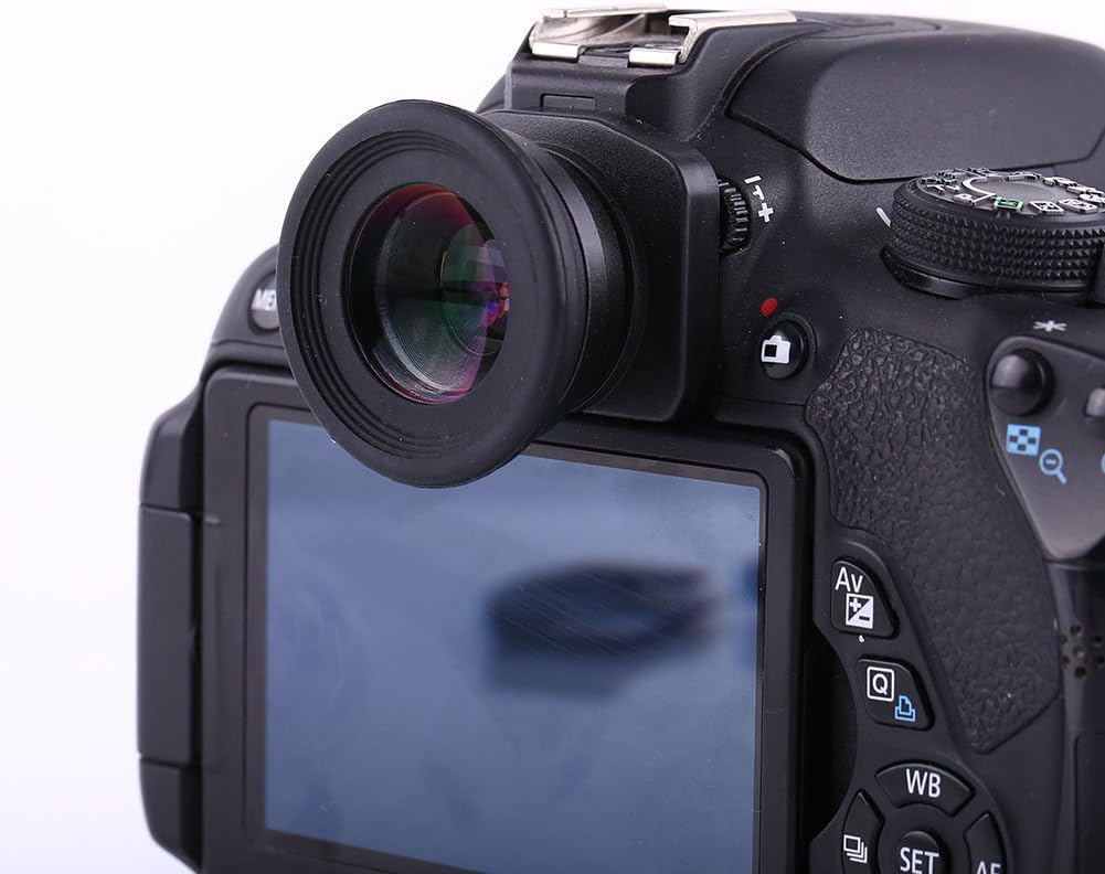 1.5X 1.5X Acouto Zoom Viewfinder Eyepiece Magnifier for DSLR Camera Fixed Focus Viewfinder Eyepiece Magnifier Eyecup