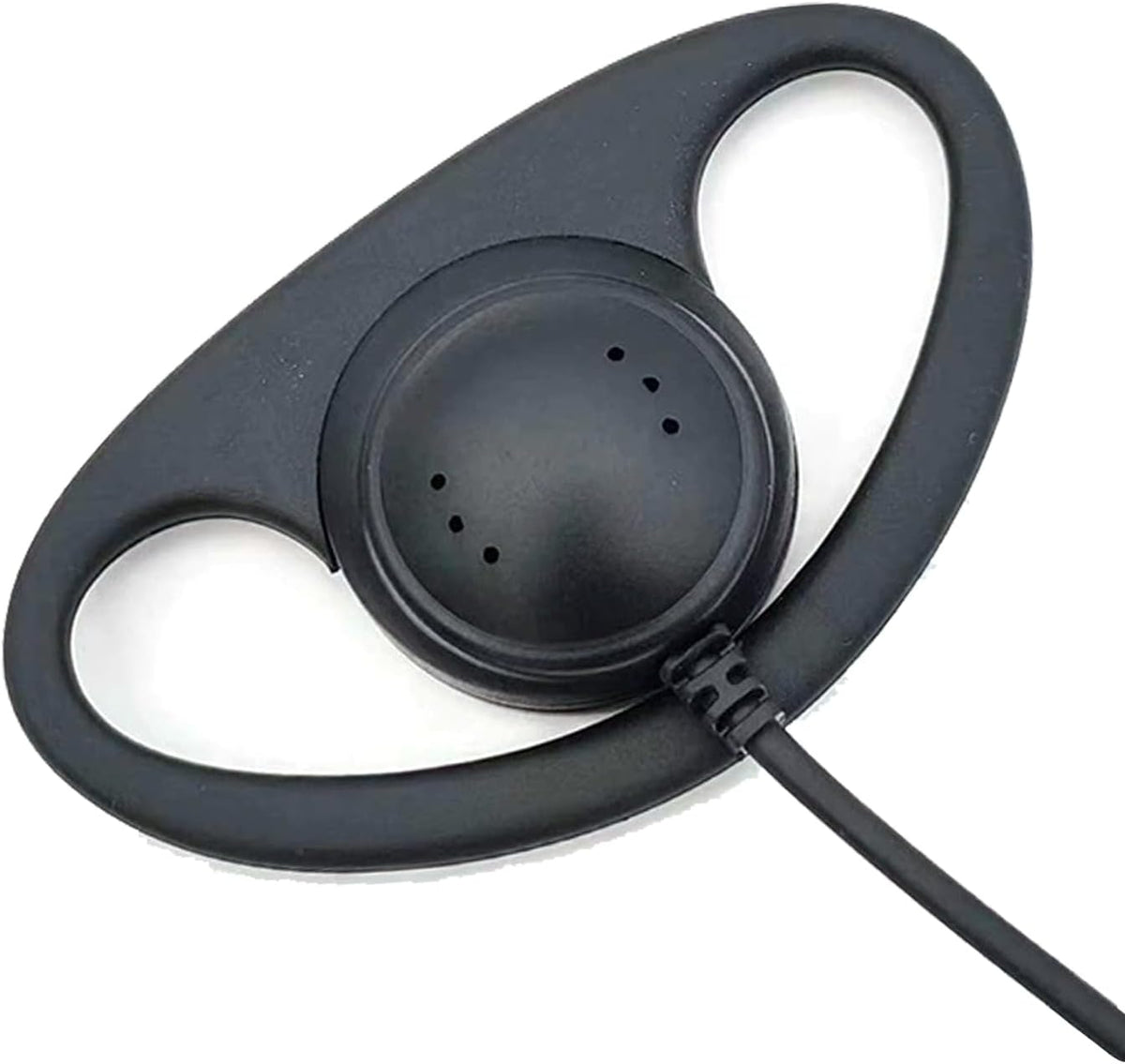 Generic 3.5mm MP3 Single Mono Earphone with D-Shaped Design Plug, Comfortable for Either Ear,Compatible Tour Guide