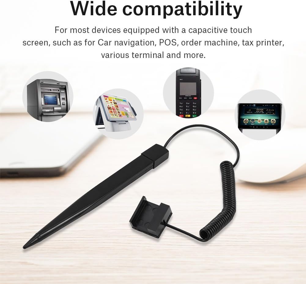 Active Touch Screen Pen, Professional Spring Resistance Stylus Pen for Car Navigation GPS Active Touch Screen