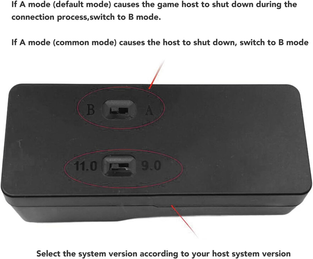 Drfeify 9.0 11.0 USB Dongle Adapter for Firmware System Console Ethernet Adapter for Gaming Enthusiasts