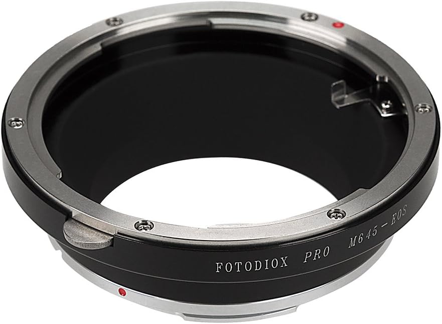 Fotodiox Pro Lens Mount Adapter for Mamiya 645 MF Lenses on Canon EOS EF/EF-s Cameras