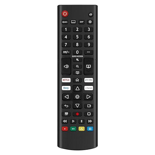 NTQinParts Replacement TV Remote Control Controller for LG 50UQ7070ZUE 50", 55UQ7070ZUE 55", 65UQ7070ZUE 65" 4K UHD Smart TV