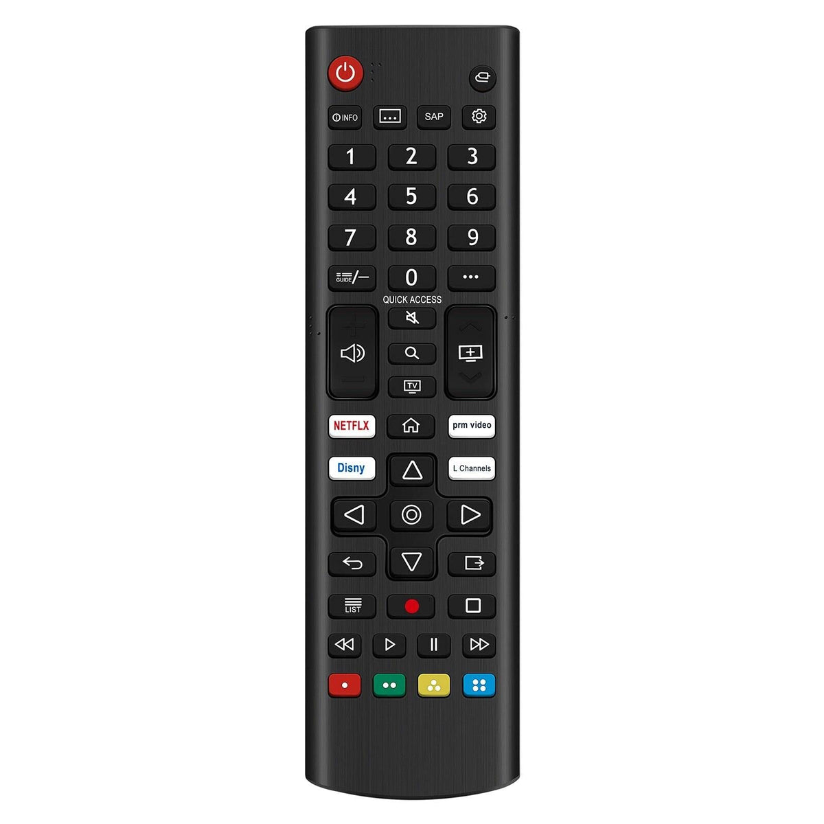 NTQinParts Replacement TV Remote Control Controller for LG 50UQ7070ZUE 50", 55UQ7070ZUE 55", 65UQ7070ZUE 65" 4K UHD Smart TV