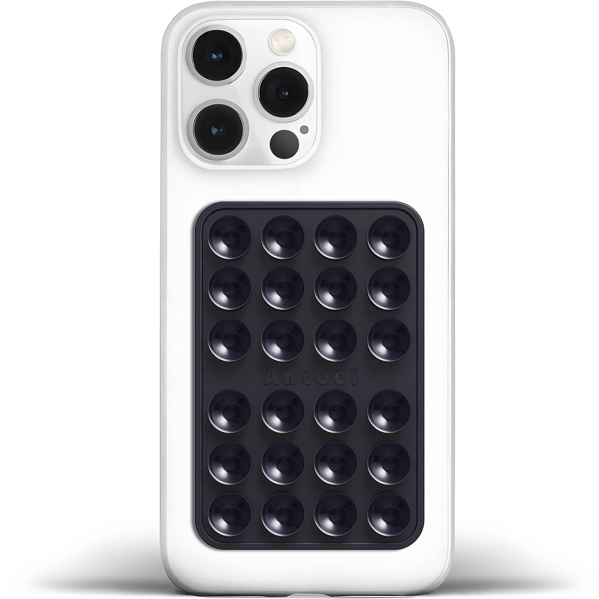 JingJinYY Medium-Sized Silicone Suction Phone Case Adhesive Mount, Enhanced Suction Power and Upgraded Thickened Sticky Phone Grip, Durable