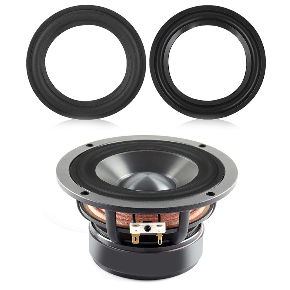 Lazmin 5in/4in Speaker Repair Part Kits, Speaker Foam Surround Rings for Repair or DIY Replacement (1#)