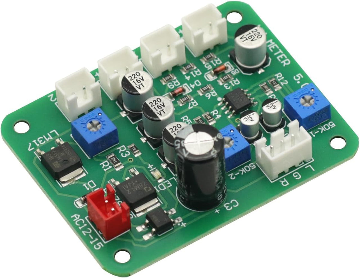 GODIYMODULES 2PCS 500UA VU Meter VU Panel Meter VU Meter Warm Back Light Recording & Audio +Cable with Driver Module,VU