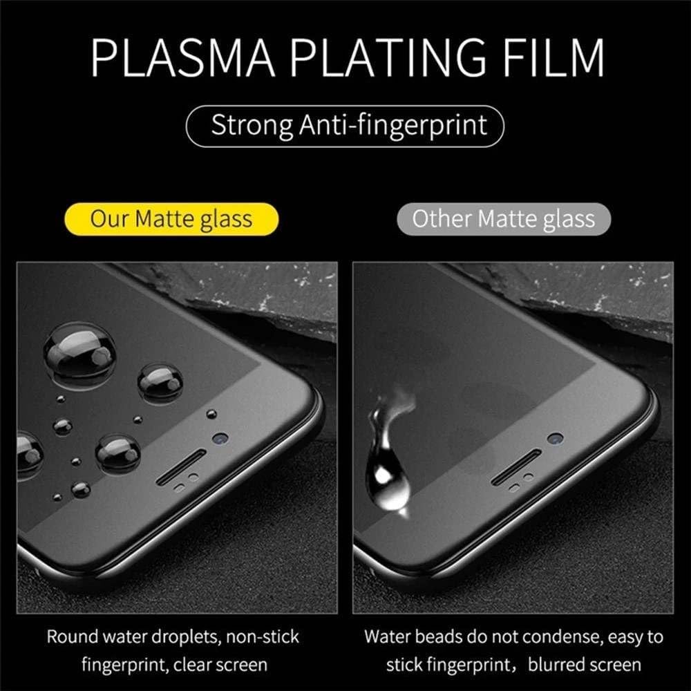[5 Pack] [3 Pack + 2 BONUS] MATTE Durable Flexible Ceramic Screen Protectors for iPhone 14 Pro - Premium Shockproof