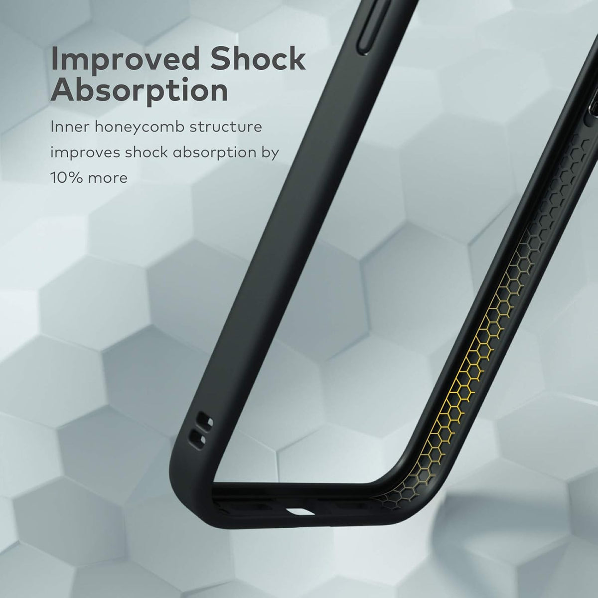 RhinoShield CrashGuard NX Bumper Case for iPhone 12 mini - Shock Absorbent Slim Design Protective Cover with 3.5M /