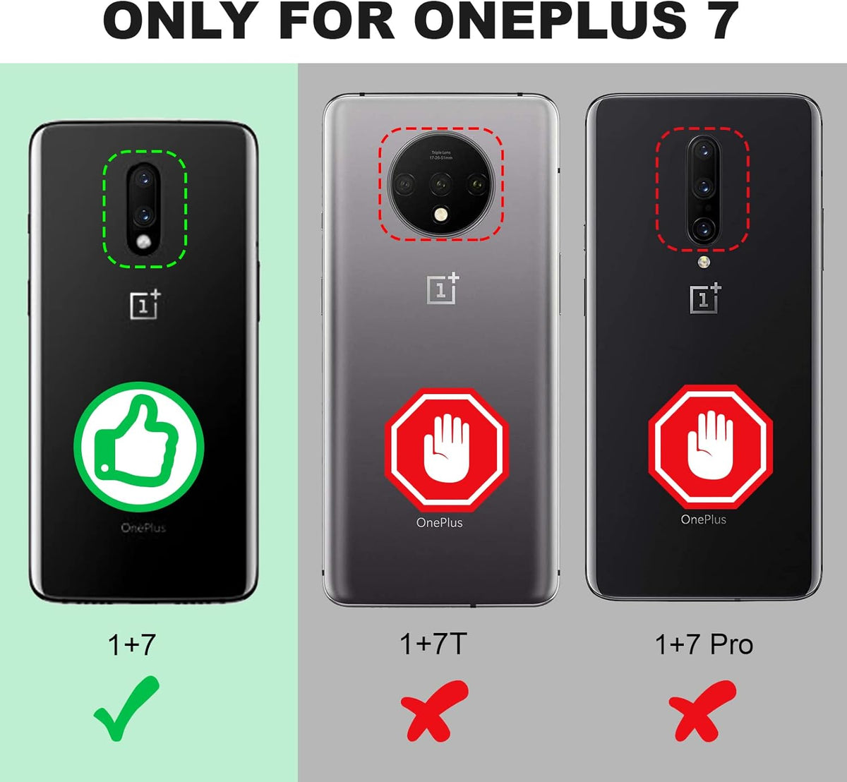 Shields Up OnePlus 7/6T Carbon Case, 10ft Drop Tested, Ultra Slim, Lightweight, Scratch Resistant, Shockproof