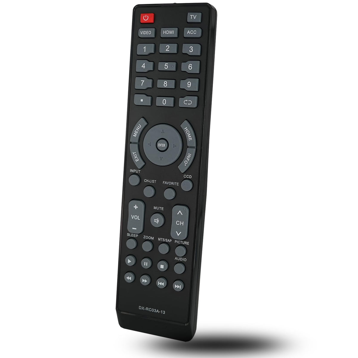 Replacement Remote Control Compatible for Insignia NS-29L120A13 NS-RC03A-13 NS-32L240A13 NS-42E470A13 NS-46L240A13 LCD LED LCD HDMI HDTV TV