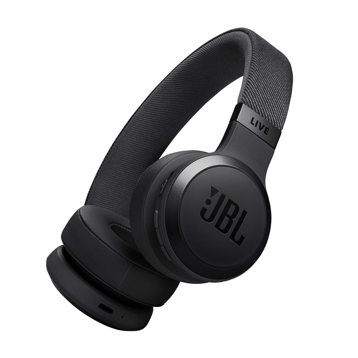 JBL Live 670NC - Wireless On-Ear Headphones with Adaptive Noise Cancelling with Smart Ambient, Up to 65H Battery Life with Speed Charge, Lightweight