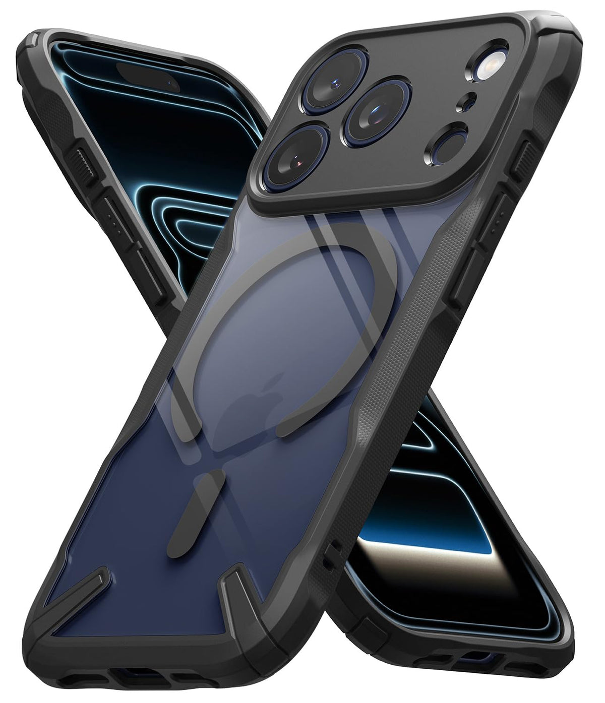 Ringke Fusion-X For Iphone 17 Pro Max Case [Compatible With Magsafe] Augmented Bumper Heavy Duty Shockproof Protective Cover - M