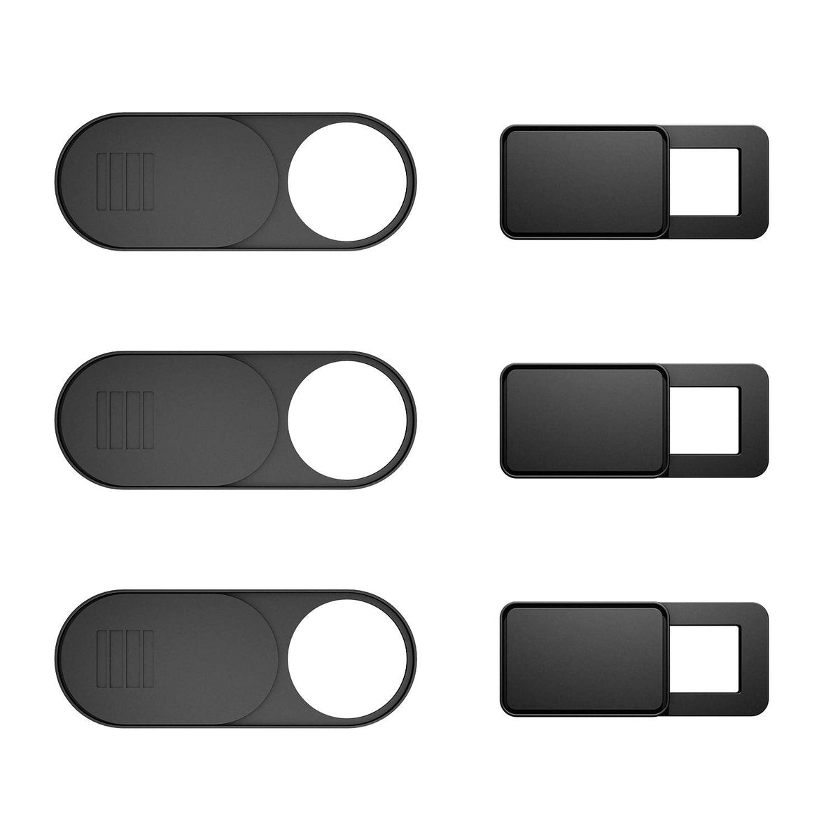 Webcam Cover 6-Pack, Web Camera Cover Slide Ultra-Thin for Laptop, iMac, MacBook Pro, Mac, Computer, Smart Phone, Tablets Slider Camera Blocker