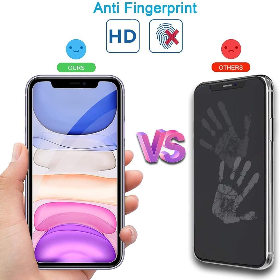 [4-Pack] Sky Devices Elite B63 Tempered Glass Screen Protector, 9H HD Clear, Anti-Fingerprint, Case Friendly, No Bubble