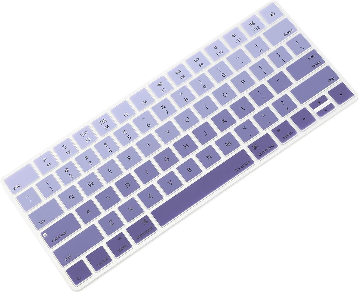 Allinside Ombre Deep Purple Cover for Apple Magic Keyboard (MLA22LL/A) with US Layout