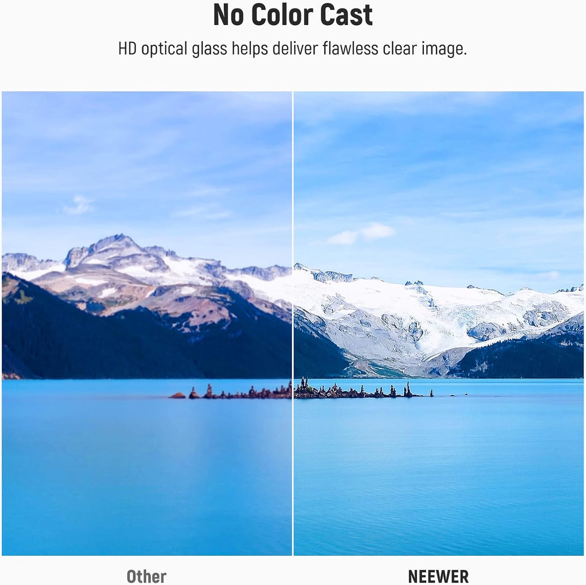 NEEWER 77mm Lens Filter Kit - ND8 ND64 CPL, Neutral Density + Circular Polarizer with 30 Layers Nano Coating
