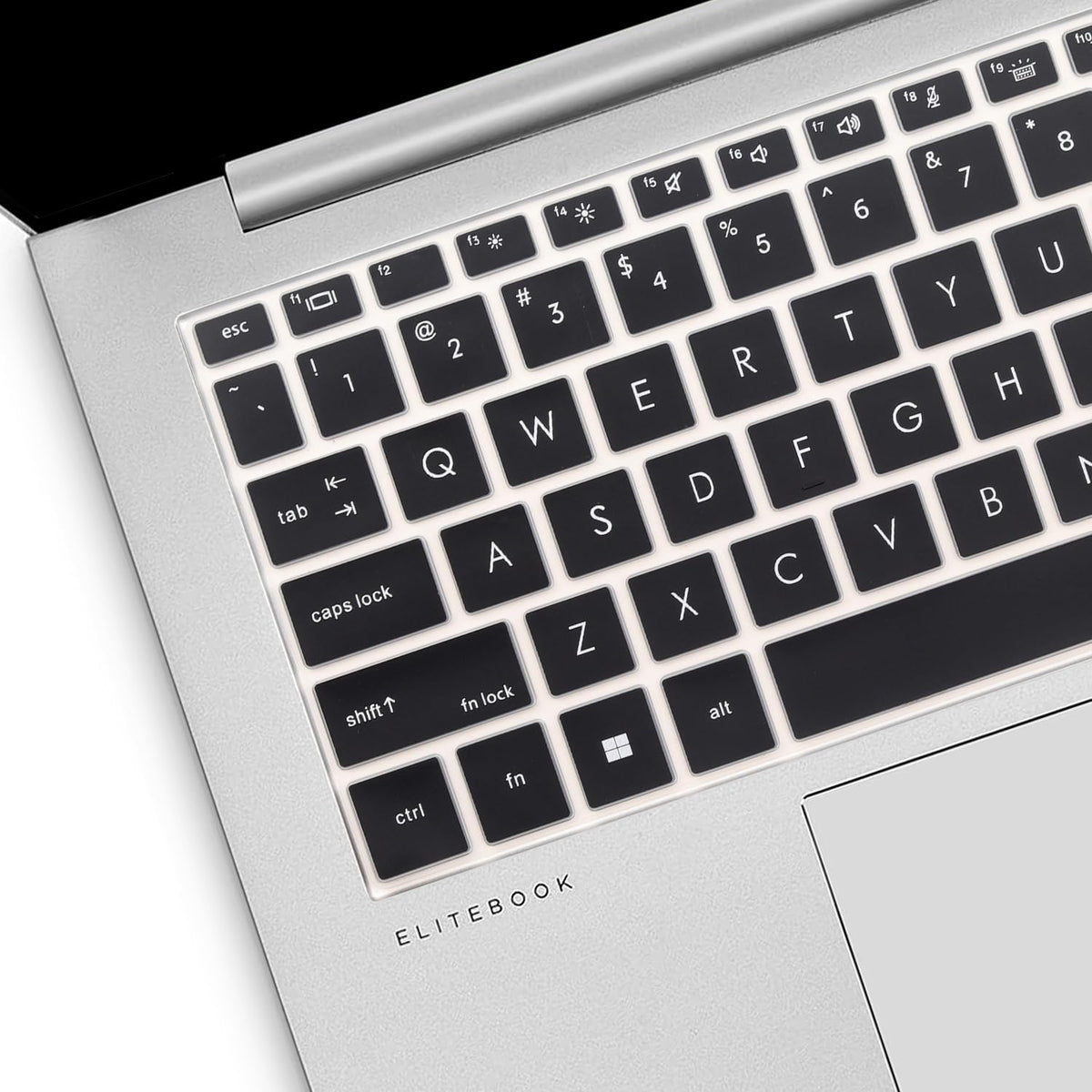 Keyboard Cover for HP EliteBook 830 835 840 845 1040 G9 G10 2024 2023 2022 13.3 14 inch Laptop Accessories Keyboard Protective Skin (Not fit The 830/840/845/1040 G11 G8 G7 G6 G5 G4 G3)-Black
