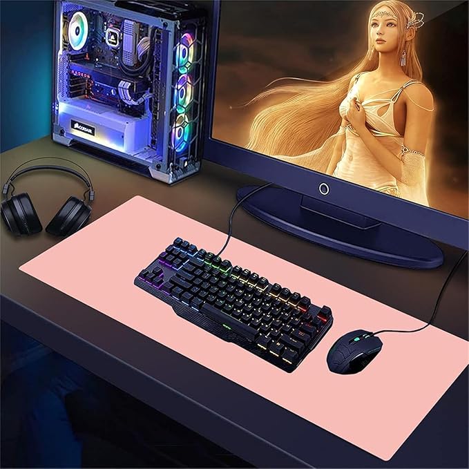 Sexy Anime Mouse Pad Gaming Large Big Gaming Gamer Computer Mat Carpet PC Keyboard Desk Mat XXL Sexy Butt Breasts Chest (39.37x19.68 inche)