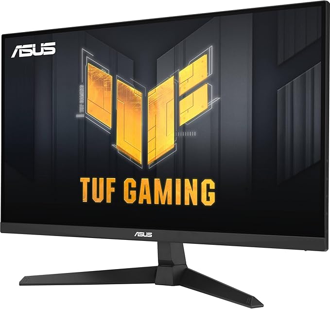 ASUS TUF Gaming 27 FHD IPS Monitor with 1ms Response Time 180Hz Refresh Rate Anti Glare Flicker Free VESA Mount (100mm) Displayport HDMI &amp Dockztorm USB Port Expander Black (VG279Q3A) 2 Pa