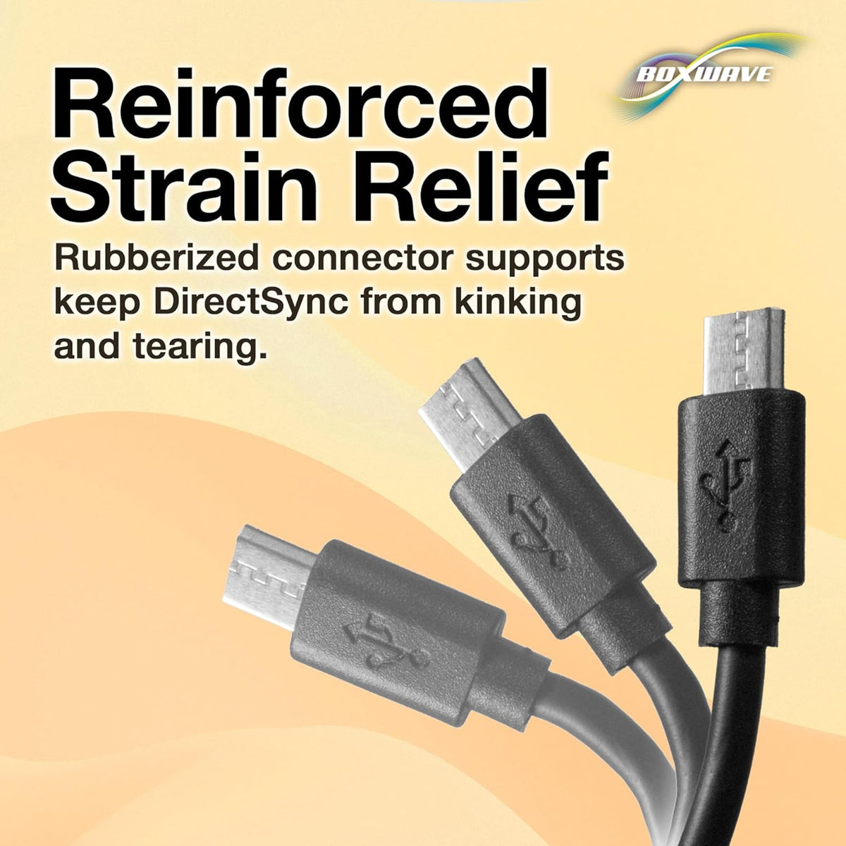 BoxWave DirectSync Cable for Doro PhoneEasy 626, Durable Charge and Sync