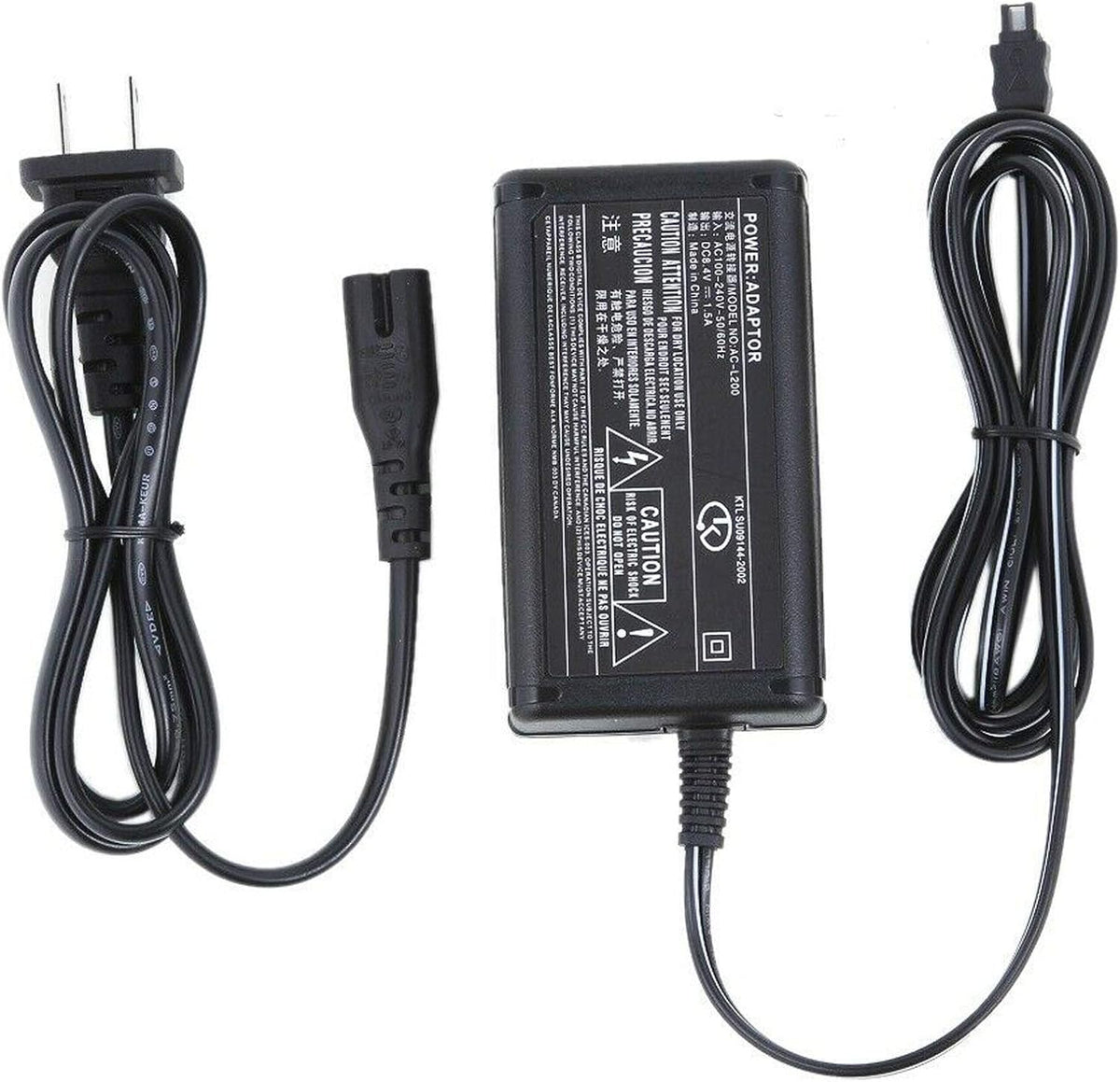 Generic CCD-TRV88 Hi8 AC DC Adapter Battery Charger Cord Cable for Sony Handycam (fit This Model ONLY) Camcorder Video