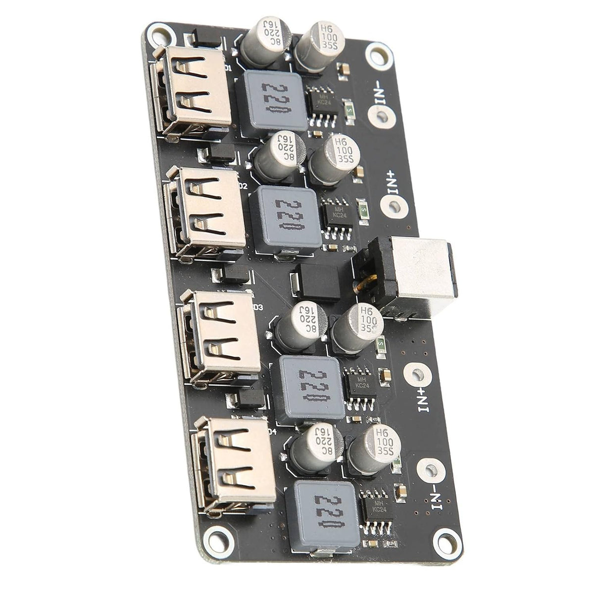4 12V 24V QC3.0 Way Fast Module, Power Module Fast Module to Power USB Phone Charging Converter Board