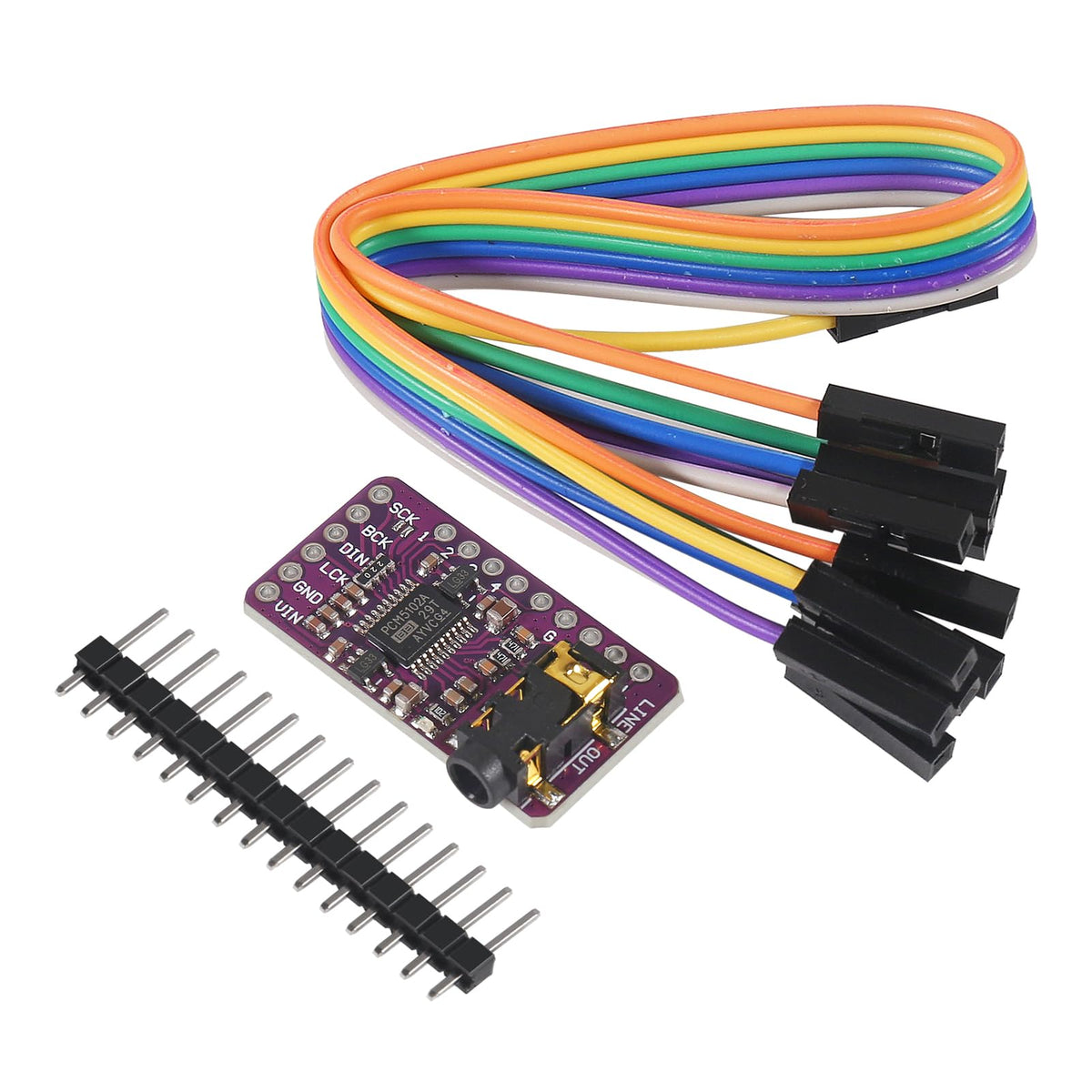 PCM5102 Interface I2S IIS Decoder Module Lossless Digital Audio Digital to Analog Converter for Arduino for Raspberry Pi