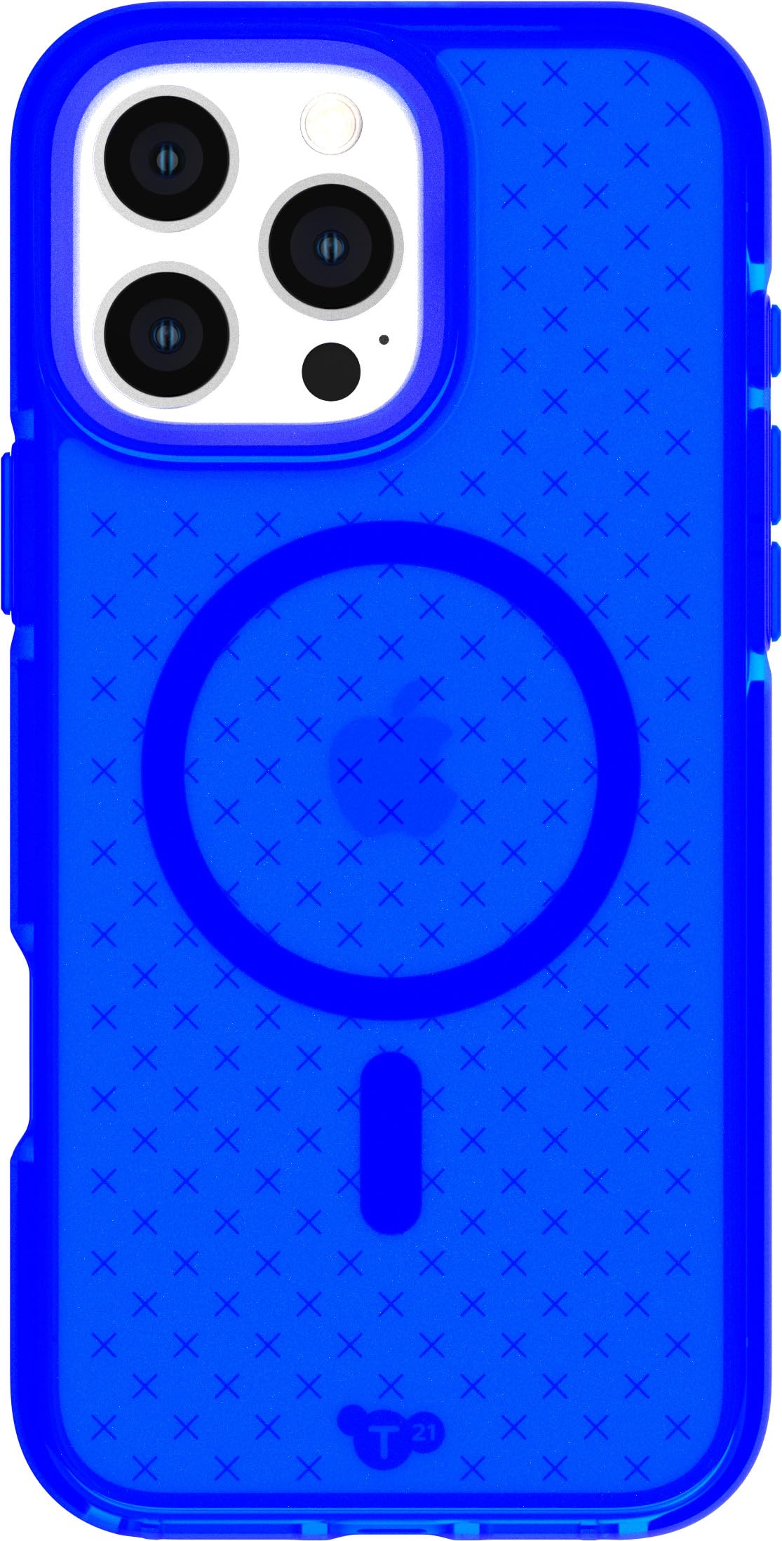 Tech21 Evocheck For Iphone 16 Pro Max Compatible With Magsafe - Impact Protection Case - In Cobalt Blue