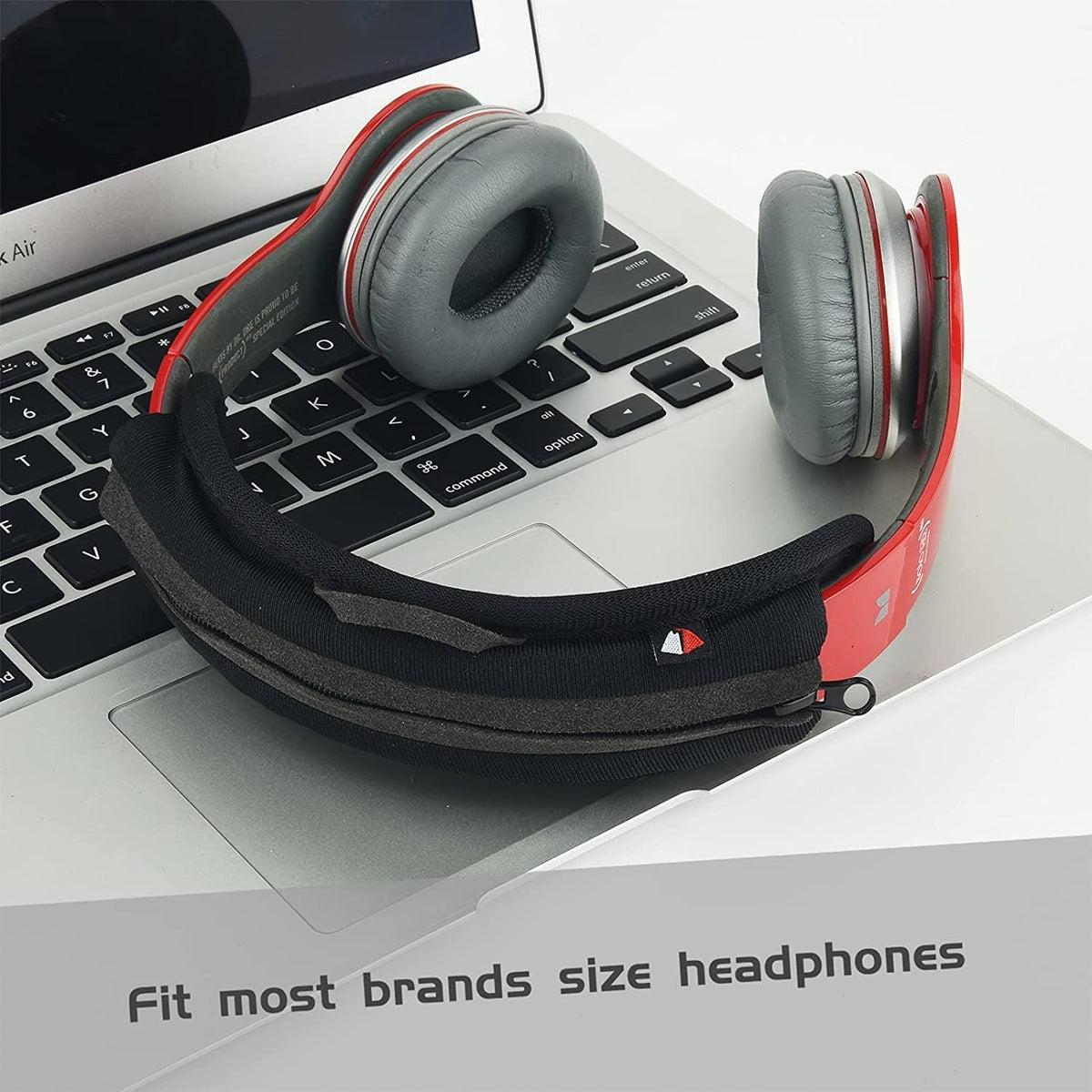 Mizi Headphone Headband Cover - Black Replacement for Audio-Technica, Beats, Bose, AKG, Sennheiser, Skullcandy, Sony.